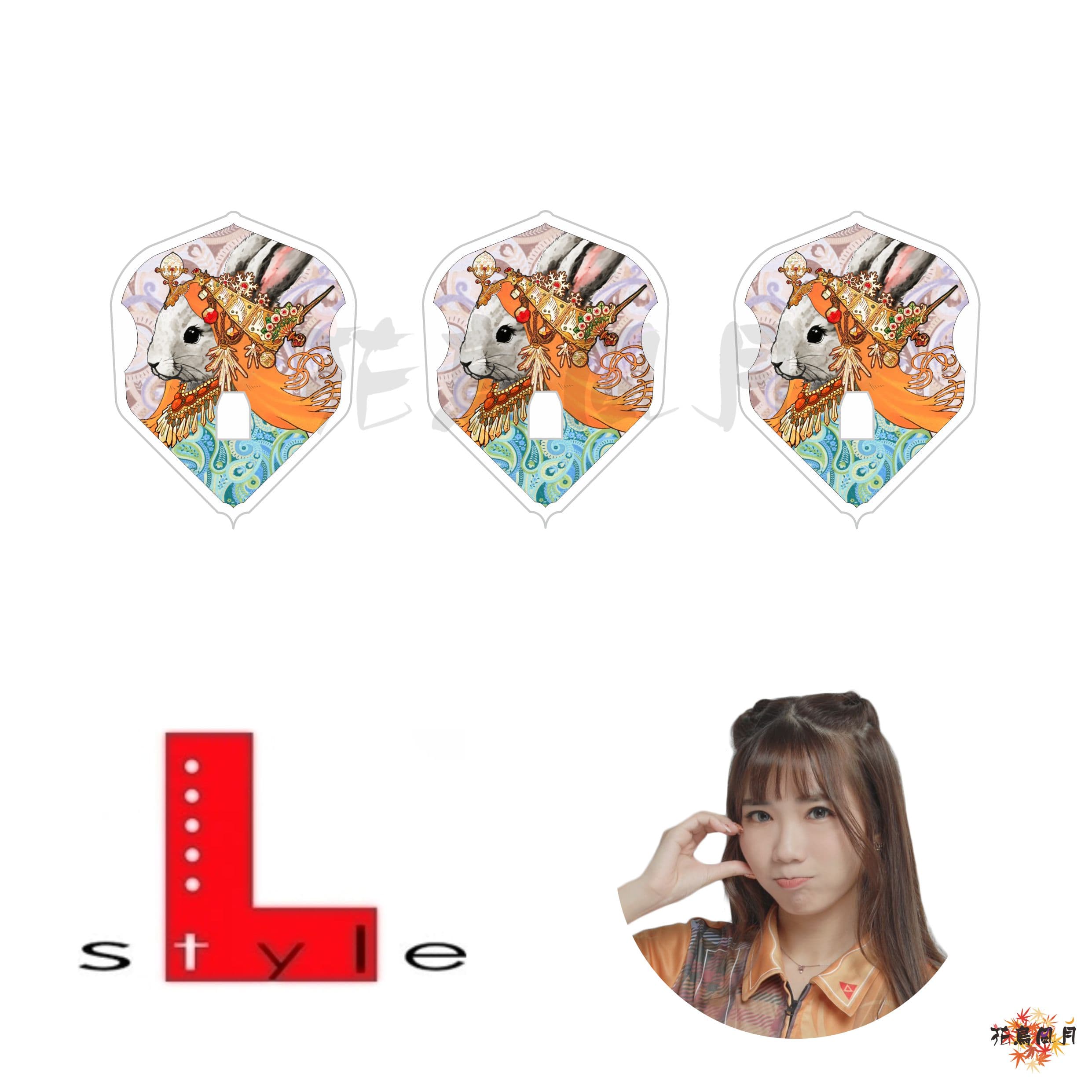 【L-style x 花鳥風月】Flight L x Alice Law ver2